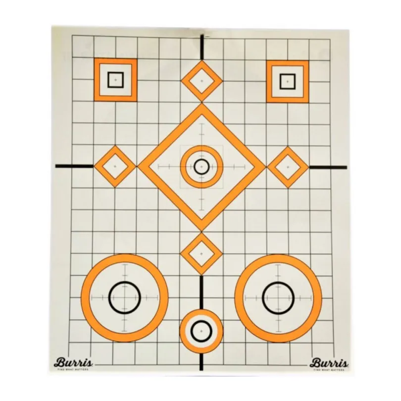 Burris Zeroing Paper Targets - Pack Of 10