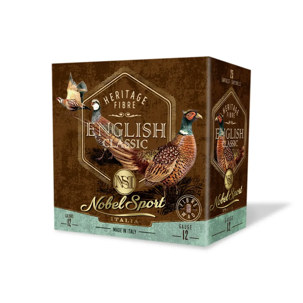 Nobel Sport Italia 12 Gauge English Classic 30g Fibre