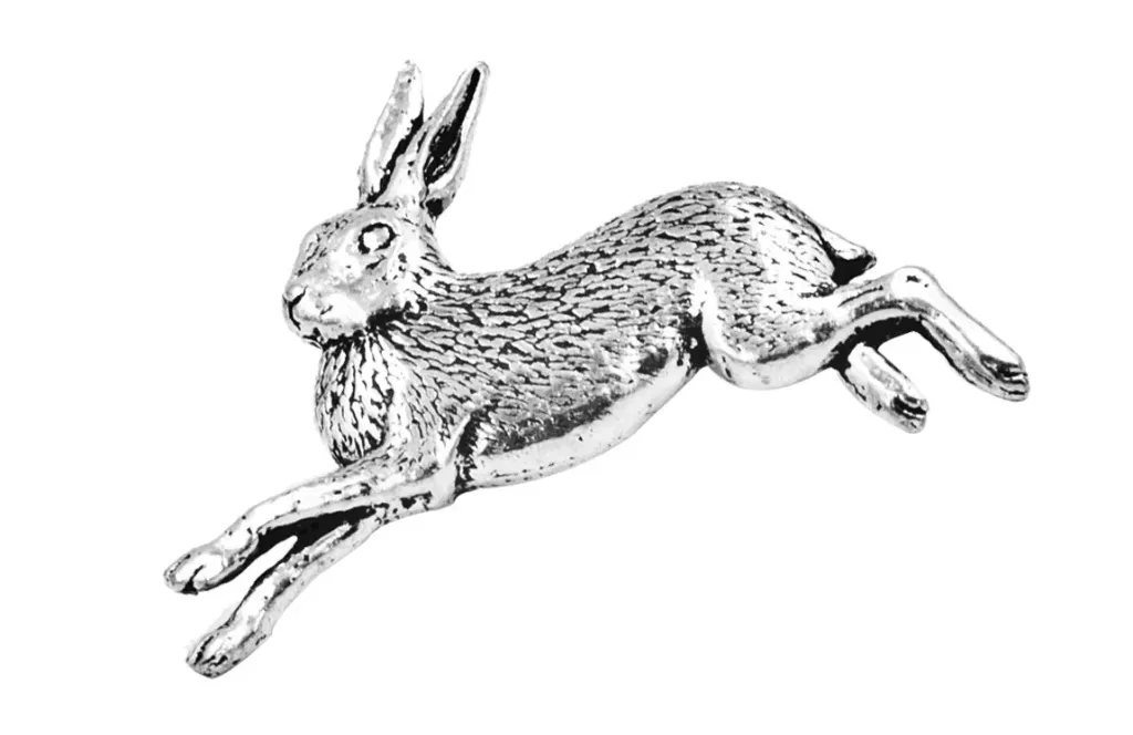 Pewter Pin Hare