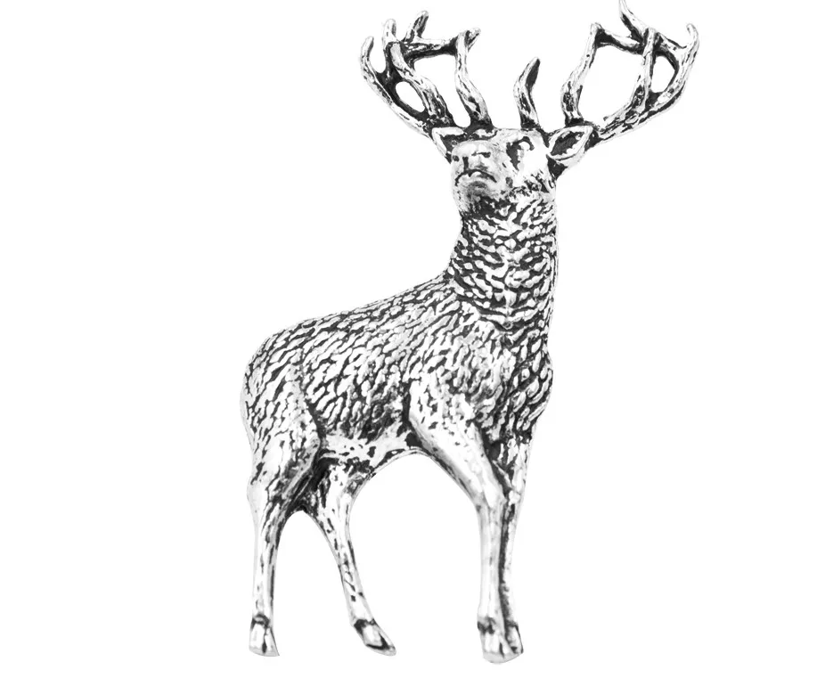 Pewter Pin Stag